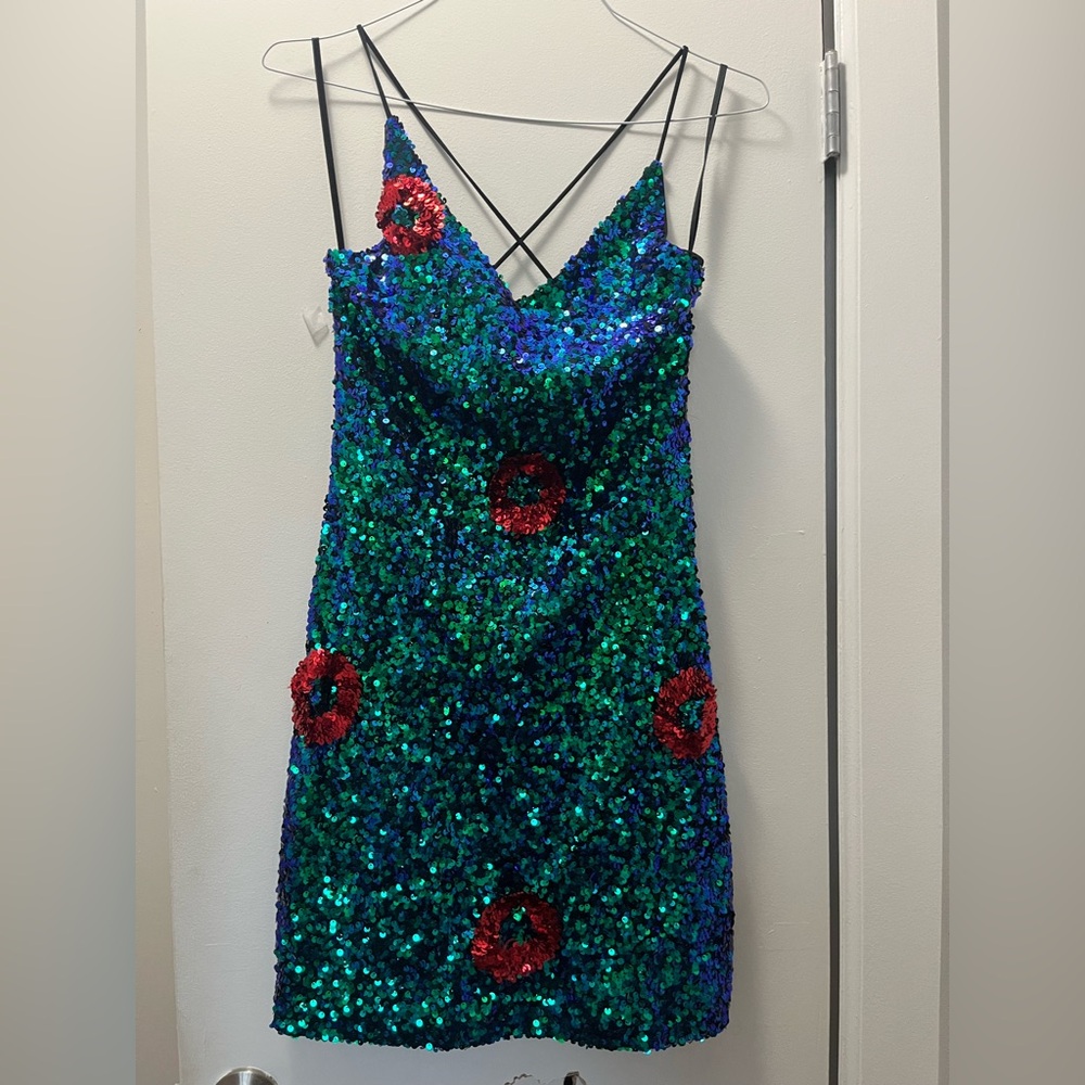Phish Donut Sequin Party Dress - Phish NYE Dress - One of a Kind